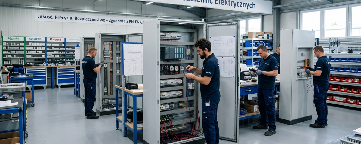 Prefabrykacja rozdzielnic elektrycznych